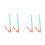 4Pcs Guzheng Wiping Tools Plastic Handle Delicate Cleaning Accessories 5