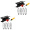 2Pcs Compact Extinguisher Bracket for Car and Motor 5