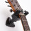2Sets Black Guitar Display Rack Wall Mount Plastic Metal 11
