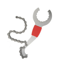 Bicycle Repair Tool Set with Holder Remover, Chain Tool, and Crank Puller for Mountain and Gravel Bikes, Durable Metal