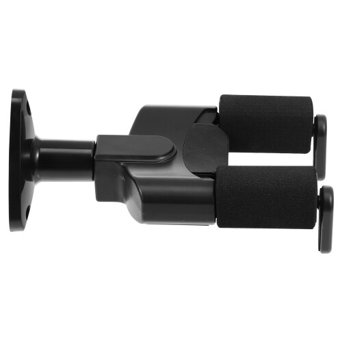 2Sets Black Guitar Display Rack Wall Mount Plastic Metal 1