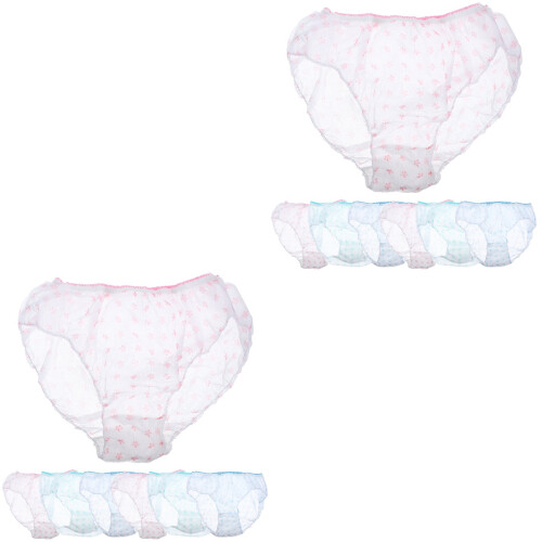 14Pcs Underwear Disposable High Elastic Breathable Underpants 2