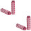 2 Pairs Child Alloy Red Scooter 6
