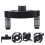 2Sets Straight Hole Drill Locator Durable Woodworking Positioner Black 9