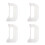 4Pcs Easy Install Plastic Water Flosser Reservoir U-Shape Design 9