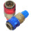 1 Pair Adapter Hose Fitting Quick Couplers AC Connectors Copper 7