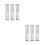 6 Pcs Trumpet Button Piston Springs Instrument Accessories Silver 6