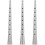 3Pcs Suona Instrument Tube Replacement Chinese Wind Accessory 5