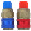 1 Pair Adapter Hose Fitting Quick Couplers AC Connectors Copper 8