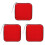 3pcs 40 Capacity Storage Case Dvd Storage Wallet Portable Cd Storage 2