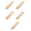 10 Pcs Wooden Ruler With Double Sided Scale For Sewing 9