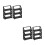 4 Pcs Plastic 1:64 Scale Model Car Display Shelf 7