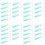 48St Draagbare Contacts Lens Applicator Met Plastic En Silicone 7