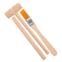 borstel kindergereedschap set 4 stuks