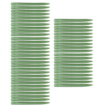 Anti-Tangles-Ärmel, Gummispitze,-Grün 5,5 cm 50 Stück