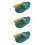 3St Donkergroene Plastic Dumpling Pers Voor Makkelijk Deegvormen 7