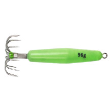 Glow In Dark Coating Squid Jig Precisions Weight Marking-96g
