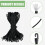 30Pcs 4mmx25cm Stretchy Nylon Rope With Plastic Hook Elastic 7