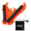 Light Weight Altos Sax Holder Foldable Frame Rehearsal-Orange 1