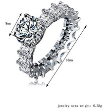 Copper Based Heart Ring With Zircon Embellishment Rose Gold Plated Stackable Hypoallergenic Eco Friendly Jewelry Sustainable Fine Material Packaging R