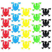 200 Pcs Toys Plastic Jumping Frogs Toys Mini Frogs Toys (Mixed Style)