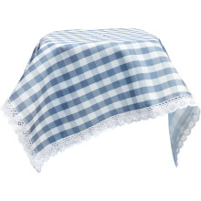 2St Blauw Kantstof Kleine Meubelhoes Voor Magnetron En Oven