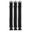 12Pcs Black Tie Down Straps with Buckle Adjustable Cargo Lashing Belts 1