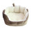 3Pcs Small Pet Sofa Coffee Soft Fabric Bed for Ferret Hamster 1