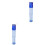 2Pcs Lightweight Blue Nylon Fishing Basket Foldable Fish Guard Net 4