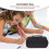 Black Multi-Function Pen Pouch High-Grade Canvas Storage 8