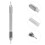2pcs Badminton Racket Nail Tool Dual-Ended Grommet Removal And Replacement Tool For Single And Double String Rackets Material For Easy Use 11