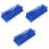3Pcs Laboratory Blue Plastic Test Tube Stand Peg Storage Drying Rack 5