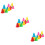 150 Pcs Sports Child Traffic Cone 9