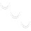 Set Of 3 Clothes Hangers Clothesline Space Saving Camping 10