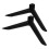 Worgeous 2 Sets Stand Legs Tv Table Support Replacement Base 1