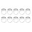 2 Pack Adjustable Holder Diy Accessory Stainless Steel Bases 9