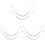 Set Of 3 Clothes Hangers Clothesline Space Saving Camping 3