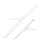 2Pcs Telescopic Tension Rod White Iron Multi-Use Adjustable Shower Rod 2
