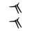 Worgeous 2 Sets Stand Legs Tv Table Support Replacement Base 5