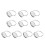 2 Pack Adjustable Holder Diy Accessory Stainless Steel Bases 11