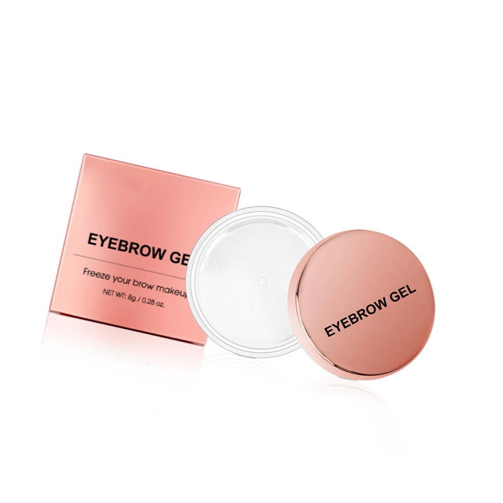Clear Eyebrow Styling Soap Brow Wax Long Lasting Hold Natural Glossy Finish Volumizing Effect
