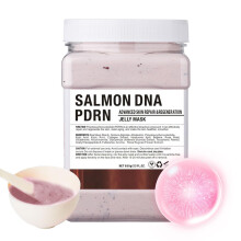 Jelly Face Mask Powder with Salmon DNA PDRN for Deep Hydration and Brightening Skin Tone