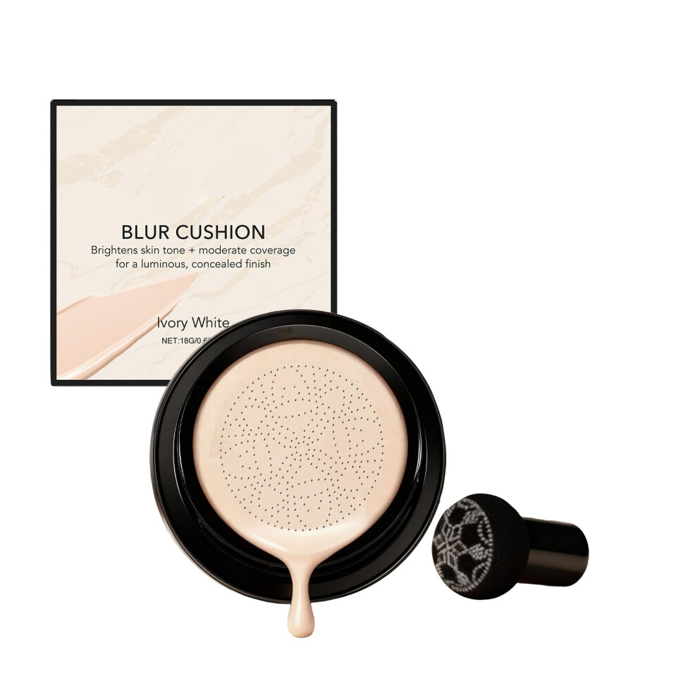 Cream Foundation Cushion Mushroom Head Air Cushion Cc Full Coverage Longlasting Matte Hydrating