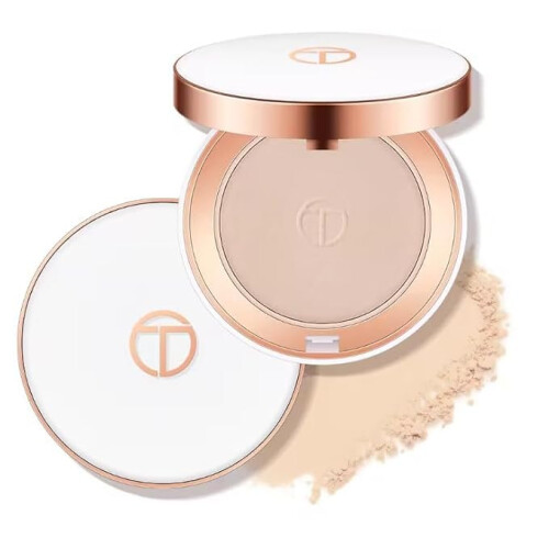 Mineral Pressed Powder Foundation Ivory – LongLasting Waterproof Coverage Compact