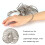 Επαγγελματικό εργαλείο μέτρησης δακτυλίων, μεταλλικό σετ μετρητών δακτυλίων με 3