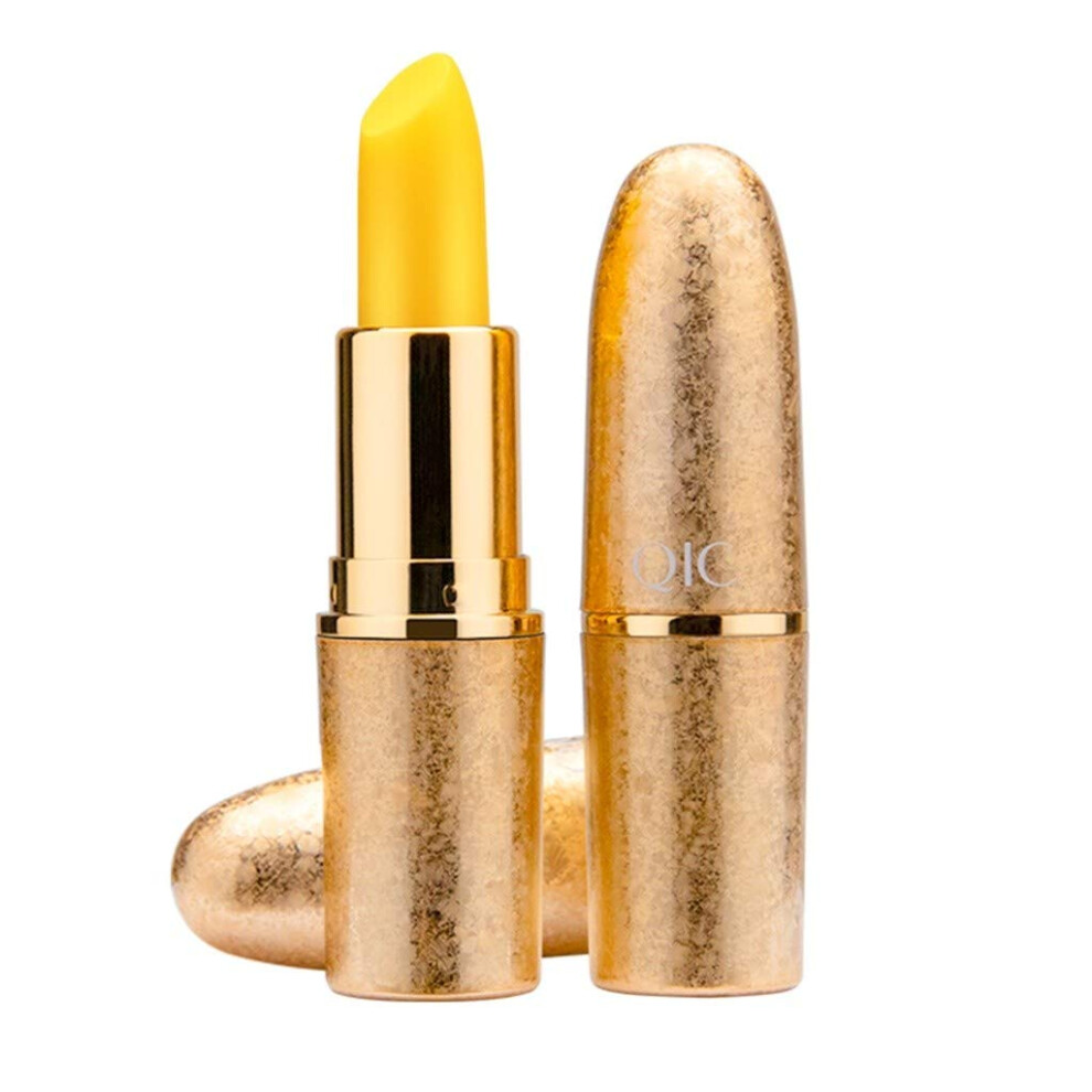 Temperature Activated Color Changing Lipstick and Lip Gloss Duo Long Lasting Non Sticky Shine
