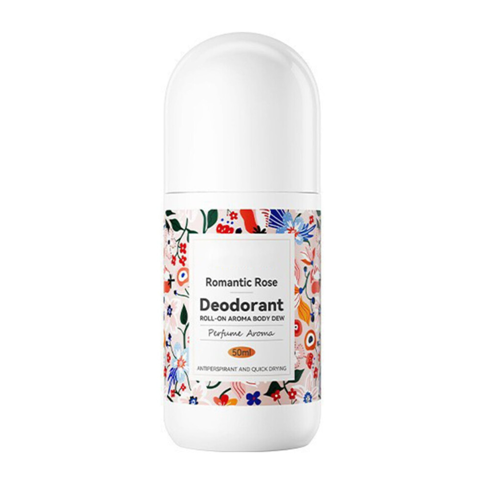 RollOn Deodorant for Women Alcohol Romantic Rose Longlasting Antiperspirant All Skin Types