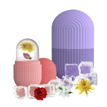 Face Ice Roller Facial Ice Massager for Puffiness and Pores, Reusable Silicone Cooling Design