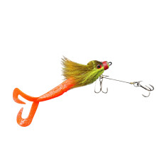 Résines en peluche résilientes, appâts de pêche, contrôle-Vert