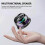 (black) Magnetic Mini Bluetooth Speaker,Multifunctional Magnetic Bluetooth Speaker 4
